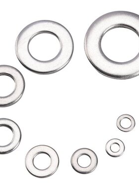 360Pcs Stainless Steel Flat Washers Sealing Ring Washers Ass