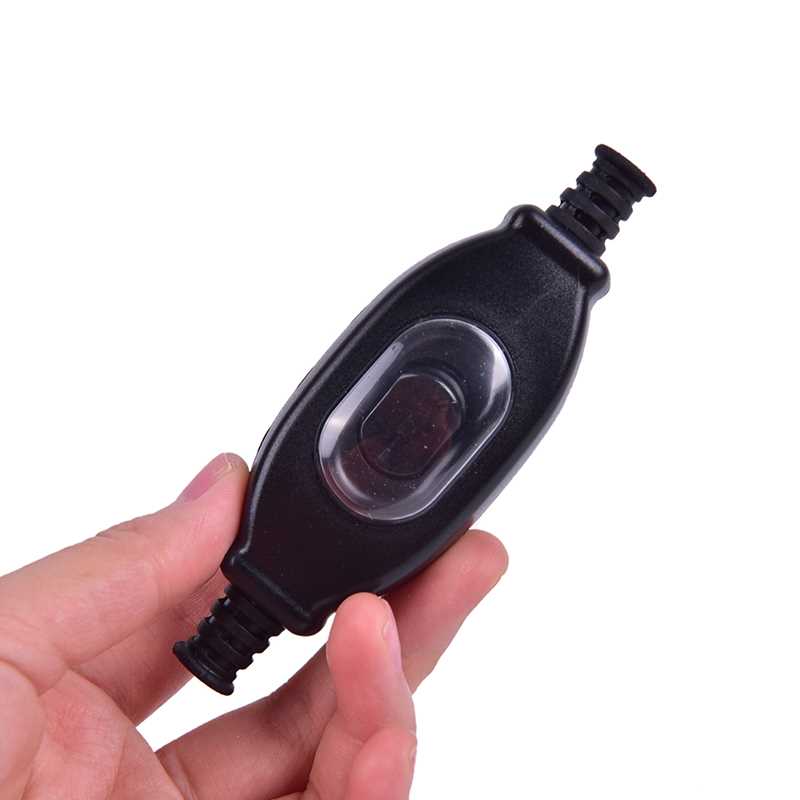204 IP65 Waterproof In Line Switch 3A 250V Cord Switch Round - 图1