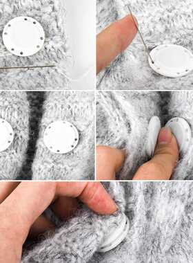 A Pair Invisible Magnet Buttons Sewing Accessories Jacket Ca