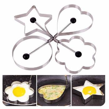 ສະແຕນເລດ 5style Fried Pancake Shaper Omelette