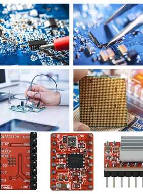 Driver 3D Printer Accessories Stepping Motor Driver A4988 Ea