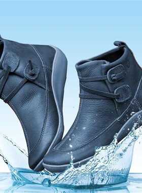 New Autumn And Winter shoes Boots Fat British Wind Retro Boo