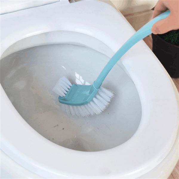 1pc Bathroom Replacement Portable Long Handle Cleaning Tool - 图2