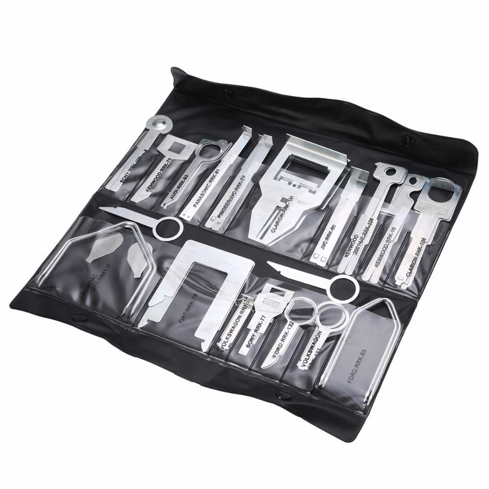 38pcs Car Vehicle Stereo Radio Removal Release Key Tool Kit - 图0