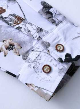 Men'S Fashions 2022 Autumn Spring Clothes Shirt Long Sleeve