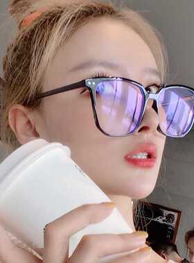 Transparent Computer Glasses Frame Women Men Anti Blue Light