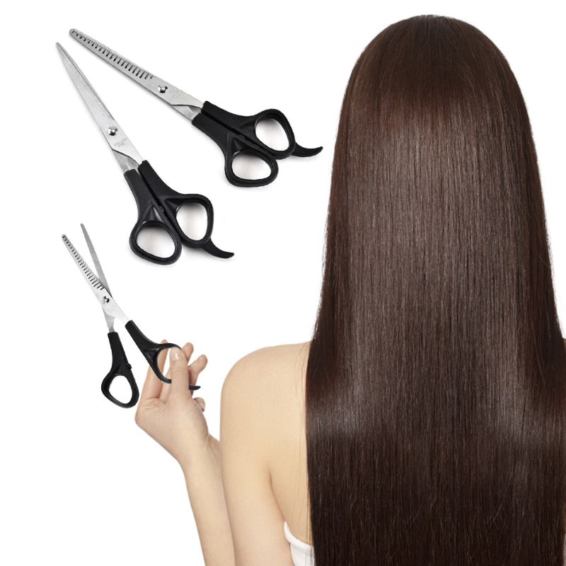 1Set Stainless Steel Hair Cutting Scissors Sharp Thinning - 图2
