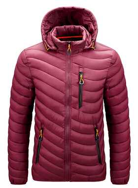 2022 Ultralight Men's Down Brand Clothes Casual Hooded Coats