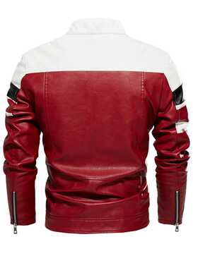 Men's Autumn and Winter Men Fashion Coat Leather Jac