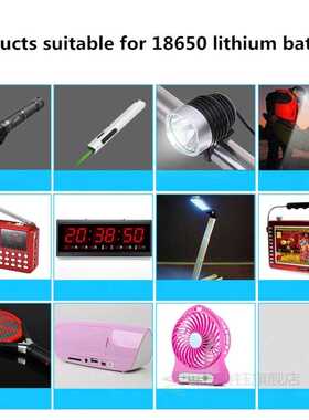 100% New 18650 battery .7V 9900mAh rechargeable lion batter