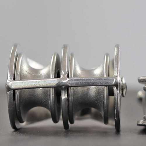 35ED Single Double Pulley M20 Block Stainless Steel 304 Anti - 图1