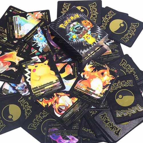 Cartas Pokemon Metalicas Espa?ol Tarjeta De Metal Vmax GX V - 图1