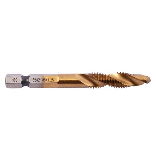 6Pcs HSS Titanium M3 - M10 Combination Hex Deburr Countersin - 图1