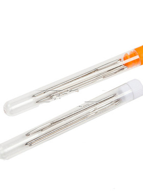 9Pcs/set Large Eye Metal Needles Cross Stitch Knitting Croch