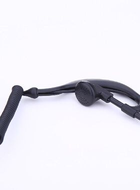 New 2 PIN Earpiece Headset PTT MIC 1m Ear Hook Walkie
