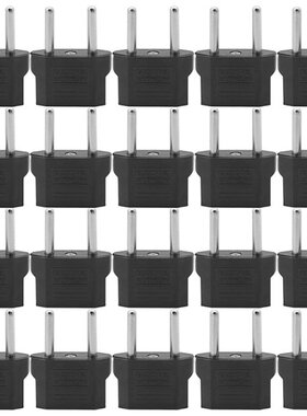 New Universal US EU To EU Plug Travel Wall AC Power Charger