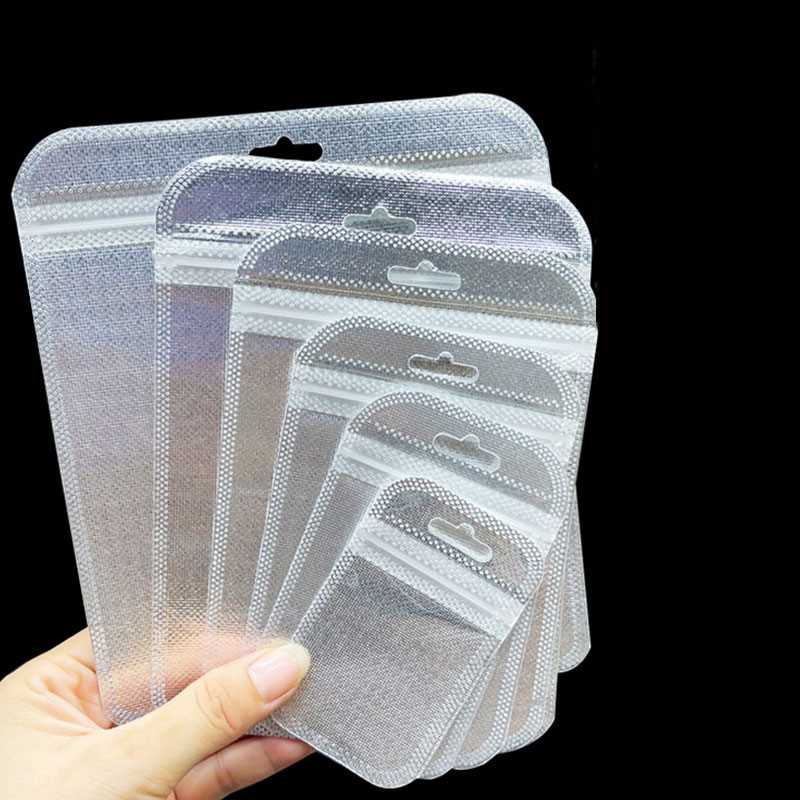 50pcs Thicken Self Sealing OPP Bags Transparent Plastic Stor - 图1