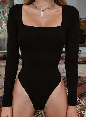 Women Bodysuit Long Sleeve Body streetwear dropshipping Fore