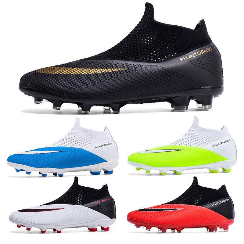 FG/AG/TF-botas de fútbol de tobillo alto para hombre, - 图2