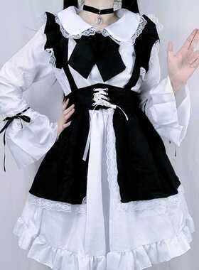 Women Maid Outfit Lolita Dress Cute Горничная Anime