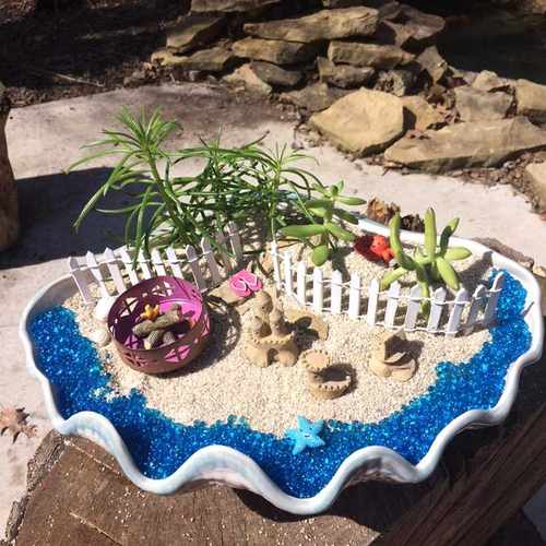 100*5cm/cm Mini Wooden Fence DIY Miniature Fairy Garden Woo - 图1