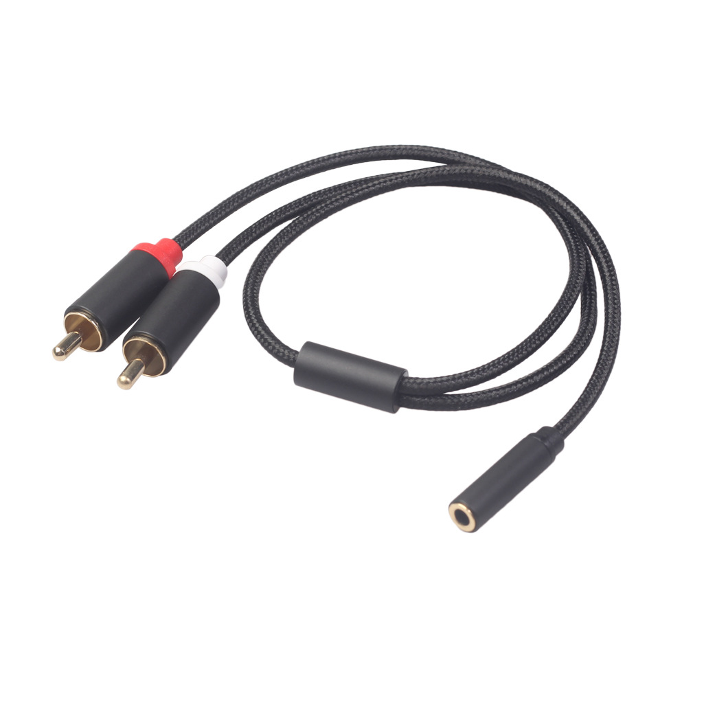 RCA Cable 3.5mm to 2rca Aux rca Jack 3.5 Audio Stereo Cable - 图1