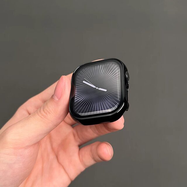 Apple watch S10 case iwatch11 silicone suitable for appleS98S7654ultra3 protective cover advanced