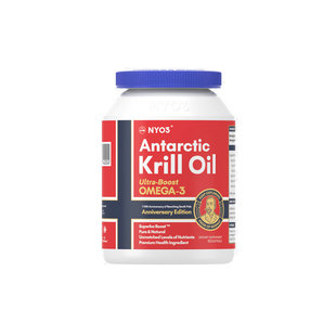 【90粒】NYO3阿蒙森磷虾油56%磷脂深海鱼油