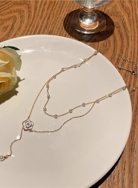 「昭和山茶」珍珠项链女山茶花颈