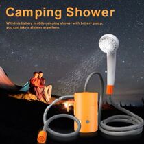 Electric Shower Portable Rechargeable Battery Mobile Bathing