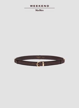 【秋冬新降】Weekend MaxMara 2026女士皮革腰带5506036506