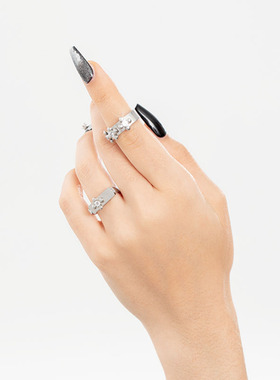 KEYLEE男女款小众生日礼物戒指