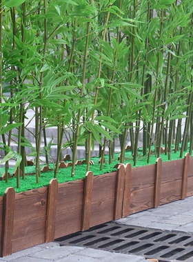 仿真专用箱底碳化防腐木竹子托盘