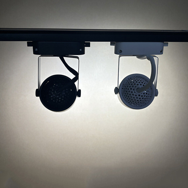 GU10导轨射灯轨道灯LED导轨灯3色变光5W100-220V可换灯杯小型灯架,淘宝优惠券,粉丝福利购,淘宝优惠卷