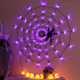 Halloween decorative light glowing spider light hanging ornament