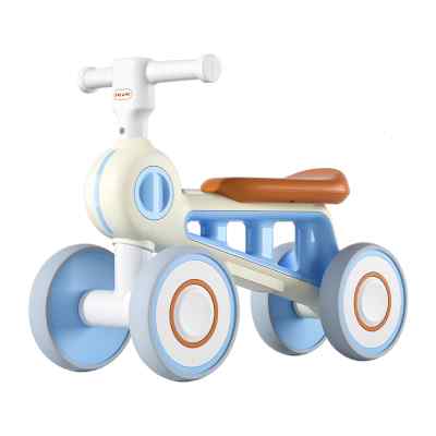 儿童平衡车1-3岁宝宝学步车无脚踏2女男孩小童滑行玩具四轮溜溜车-图2
