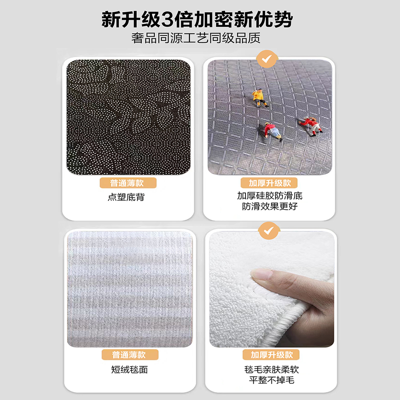 加厚仿羊绒卧室卡通儿童房床边地毯飘窗客厅沙发茶几床尾脚垫地垫,淘宝优惠券,粉丝福利购,淘宝优惠卷