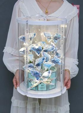 diy蝴蝶有钱花烟礼盒手工自制材料包情人节生日礼物七夕男友老公