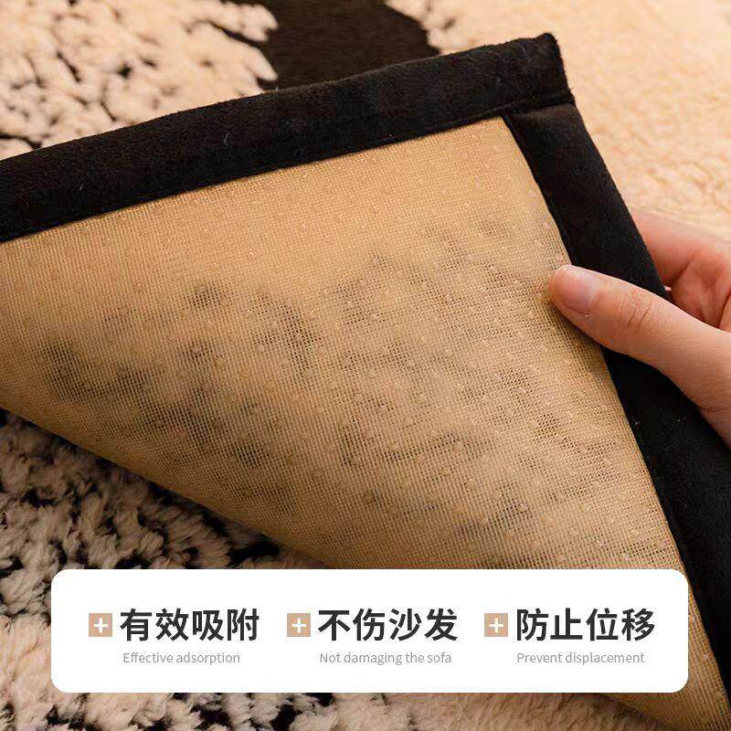 舒棉绒沙发垫2024秋冬新款高级感坐垫套罩直排防滑冬天沙发盖布巾