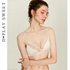 Mulberry silk underwear women's summer thin French silk bra