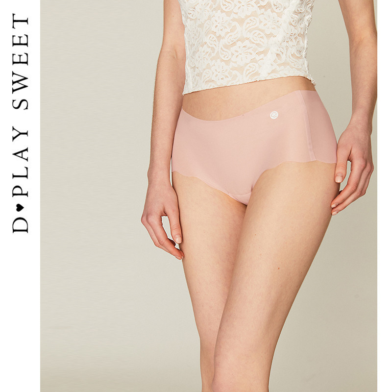 DPLAYSWEET小凉风超薄舒适凉感冰丝透气女士内衣三角裤棉裆内裤