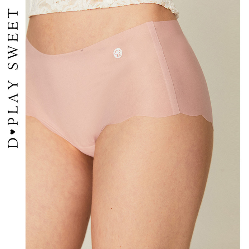 DPLAYSWEET小凉风超薄舒适凉感冰丝透气女士内衣三角裤棉裆内裤
