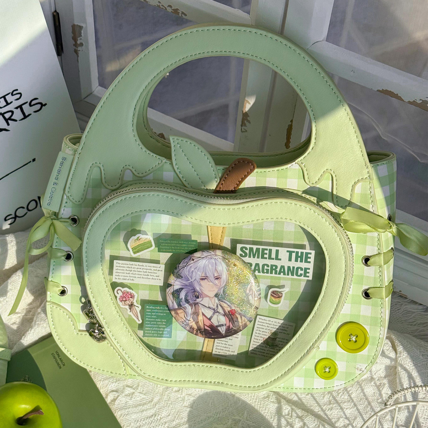 【意向金1r抵扣尾款20r】苹果痛可拆卸肩带香蕉家原创大容量痛包,淘宝优惠券,粉丝福利购,淘宝优惠卷