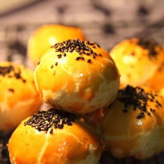 面包整箱早餐心雪媚娘解馋蛋黄酥 馋优乐食品蛋黄酥