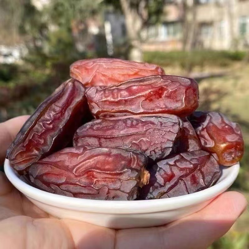 大椰枣黑椰枣新款黑黄金椰干小吃零食美食排行大分量干果特产解馋