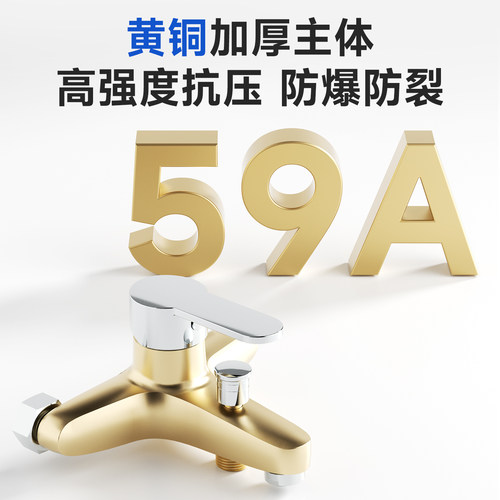 瑞摩006花洒无顶淋浴花洒套装升降支架家用淋浴器多功能出水洗浴 - 图0