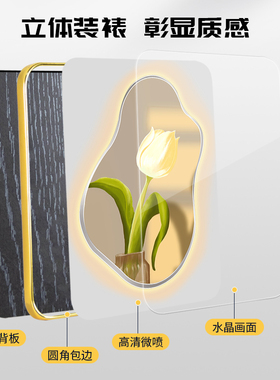 简约现代桌面植物花卉画摆件