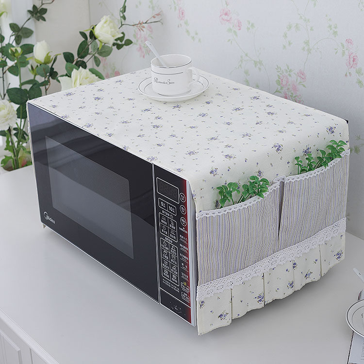 梵森布艺田园冰箱罩冰箱巾防尘罩盖巾盖布收纳袋对双开门多色包邮,淘宝优惠券,粉丝福利购,淘宝优惠卷