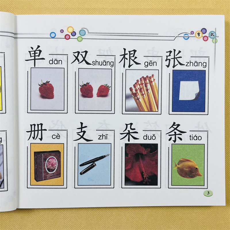 学前看图识字书大图大字儿童认汉字加拼音组词语幼儿园中大班幼升小一年级学龄前宝宝看图识字书3-6岁写字汉字练习册幼小衔接教材