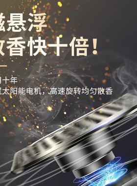 临时停车号码牌带香薰汽车载内用品香水创意个性摆件电话移挪车牌